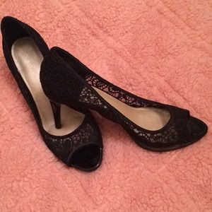 Black Nine West heels